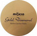 Miskin~Гидрогелевые патчи с коллоидным золотом~Gold Diamond Hydro Gel Eye Patch
