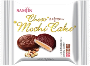 Корейский моти в шоколаде (Корея)~Choco Mochi Cake