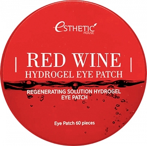 ESTHETIC HOUSE~Гидрогелевые патчи с экстрактом красного вина~Red Wine Hydrogel Eye Patch
